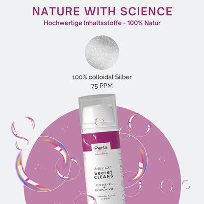 Secret CLEANS Intimate- &amp; Bodywash Active GEL