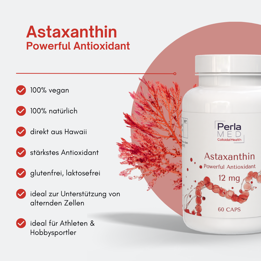 Astaxanthin - Powerful Antioxidant - PerlaMED